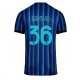 Inter Milan Matteo Darmian #36 Replike Domaci Dres 2025-26 Kratak Rukav